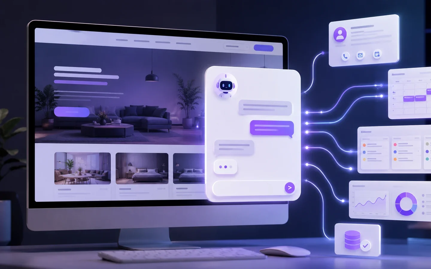 UpChat AI support dashboard